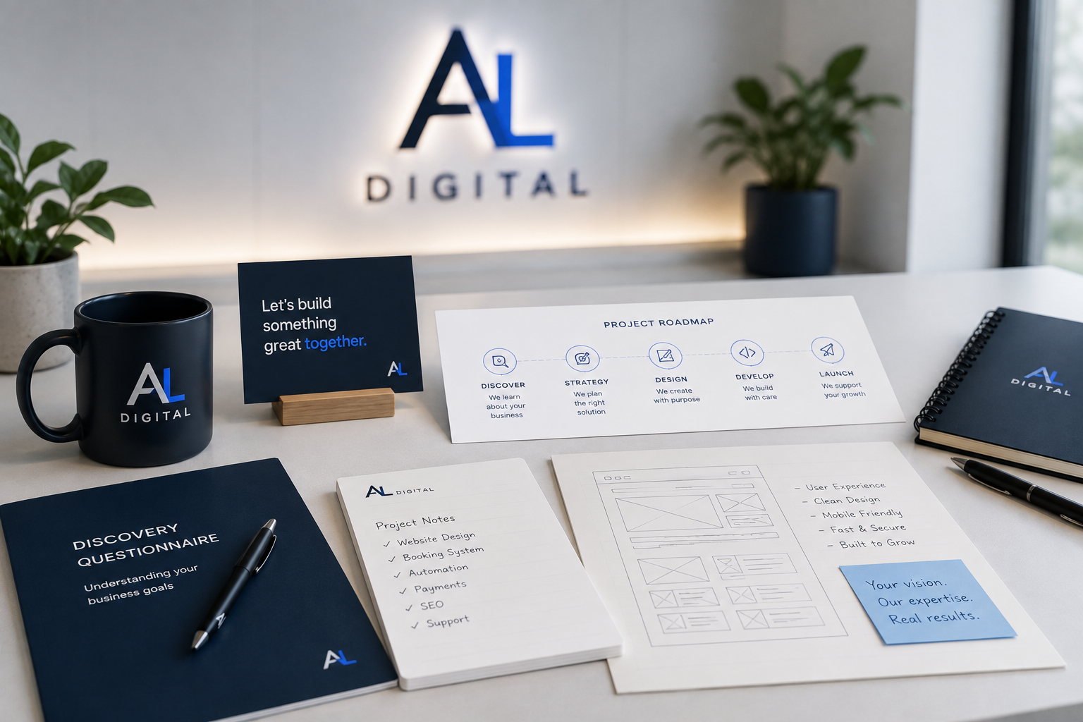 AL Digital consultation and project discovery workspace