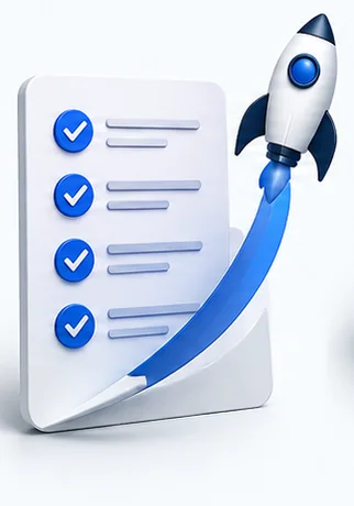 Illustrative launch checklist and release artefacts